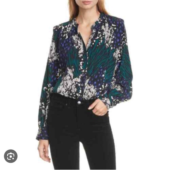 Veronica Beard silk blouse - Picture 5 of 8